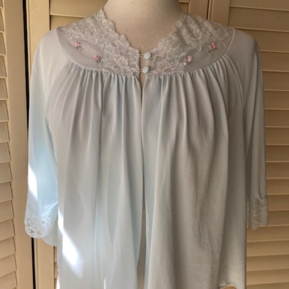 Vintage Shadow Line Bed Jacket
